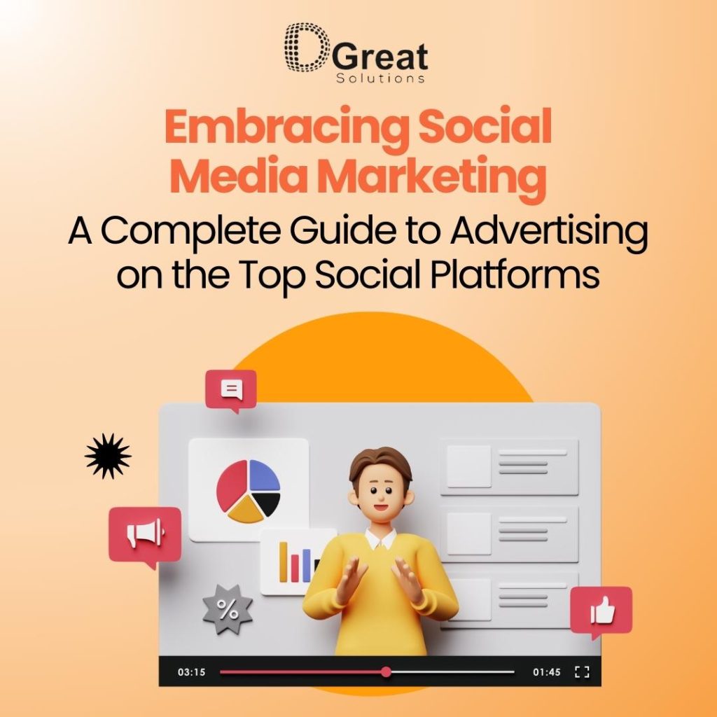 Embracing Social Media Marketing: A Complete Guide to Advertising on the Top Social Platforms.